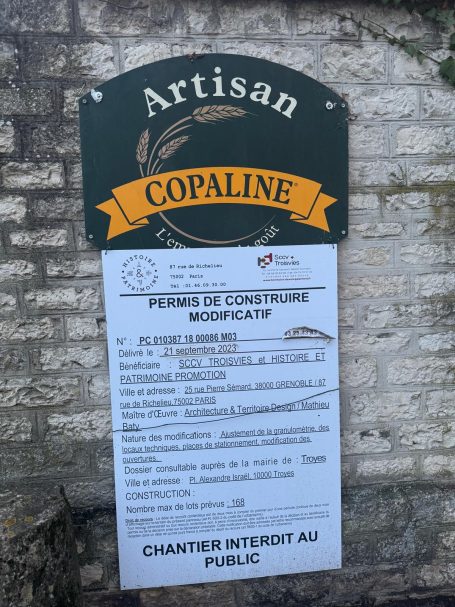 un permis de construire 